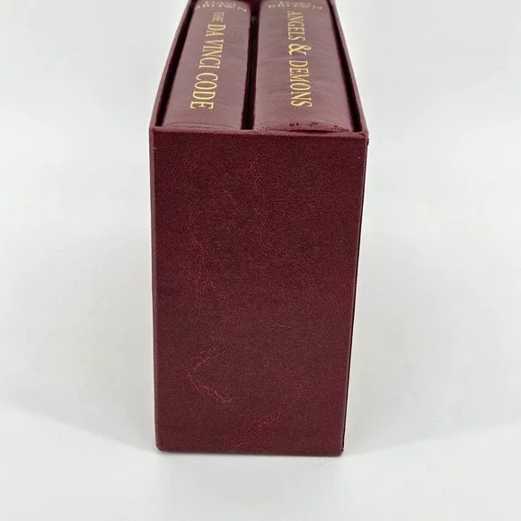 Dan Brown The Da Vinci Code Angels & Demons Hardcover Slipcase Set Atria Books - Picture 7 of 11